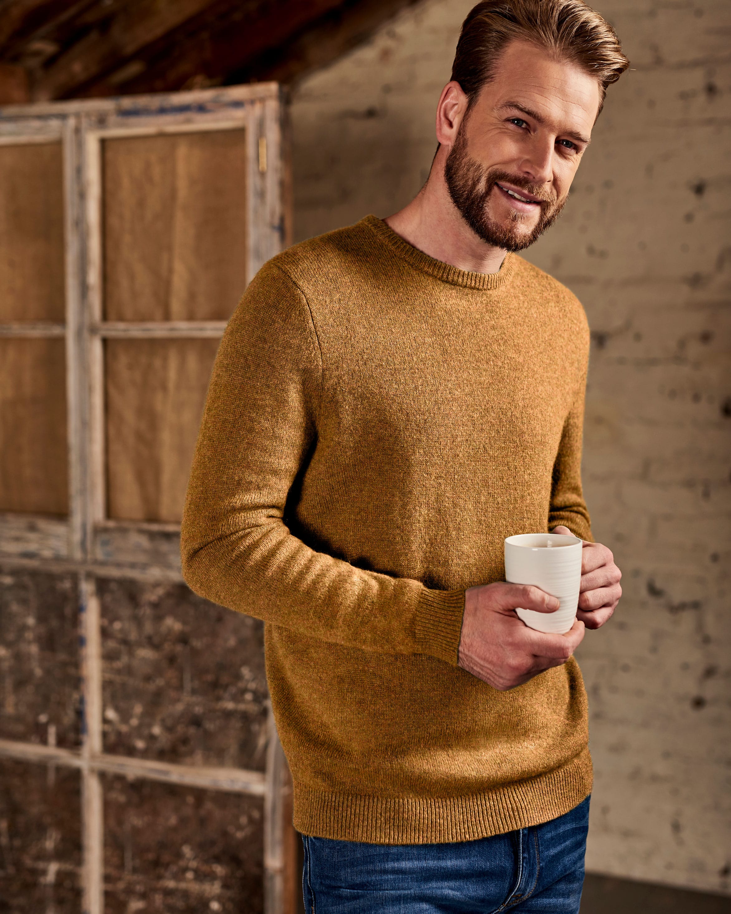 Masala Lambswool Classic Crew WoolOvers AU