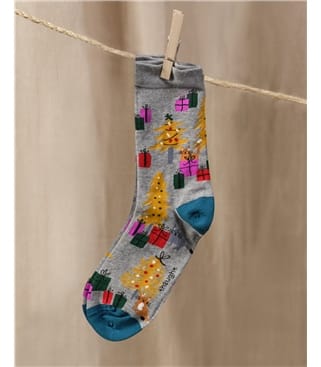 Jemila Christmas Organic Cotton Socks