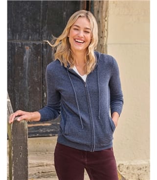 Cashmere And Merino Luxe Lounge Hoodie