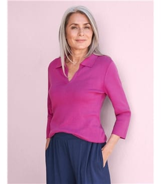 Cashmere & Cotton Blend Knitwear | Womens Collection | WoolOvers US