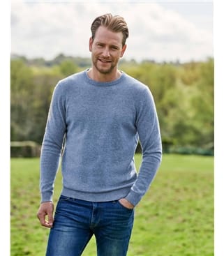 Mens Knitwear | Cashmere \u0026 Merino Blend 
