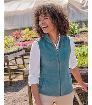 Quilted Edge To Edge Gilet