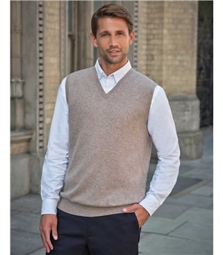 Mens Cashmere Vest