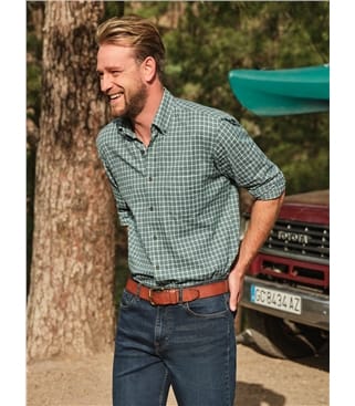 Business Casual Melange Shirt