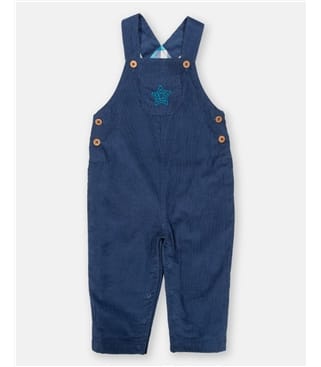 Baby Star cord dungarees