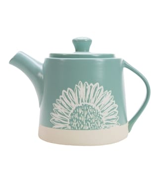 Artisan Flower Teapot