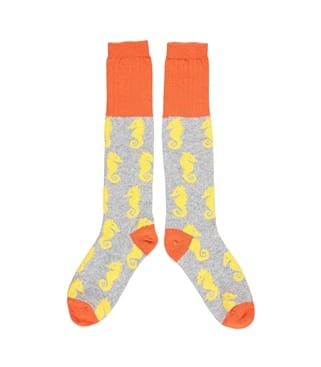 Ladies Lambswool Knee Socks