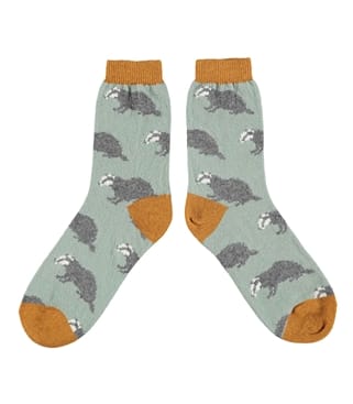 Ladies Lambswool Ankle Socks