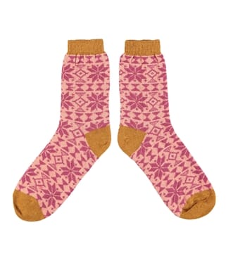 Ladies Lambswool Ankle Socks