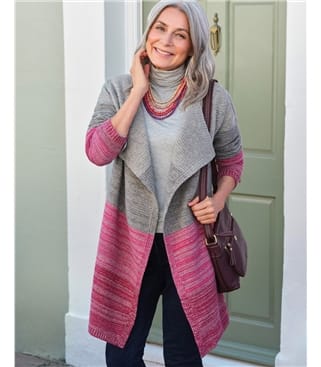 Waterfall Ombre Cardigan