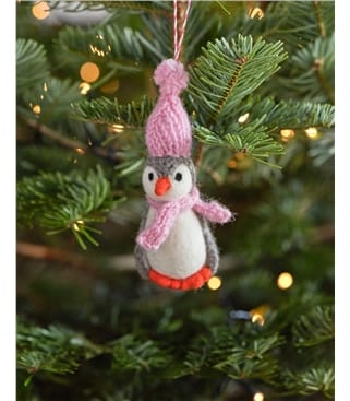 Peggy The Penguin Christmas Decoration