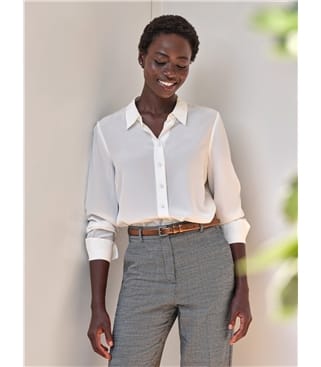 Pure Washed Silk Shirt