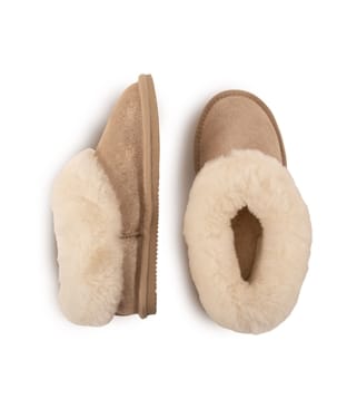 Chaussons bottes - Femme - Peau de Mouton