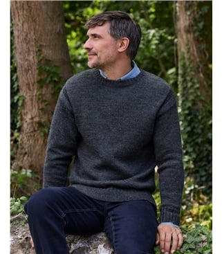 100% Pure Wool Knitted Guernsey Jumper