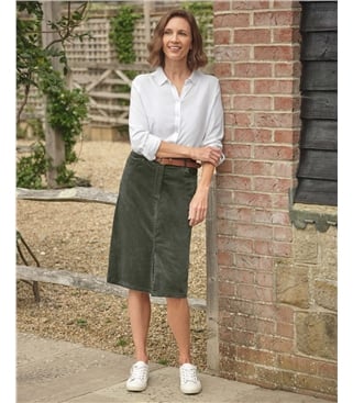 Jupe à encolure en V