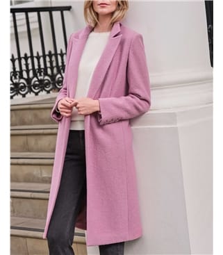 Odette Wool-Blend Coat,レディース