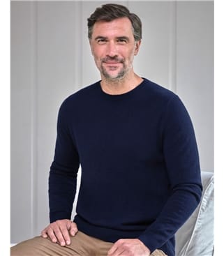 Pure Cashmere Crew Neck Jumper