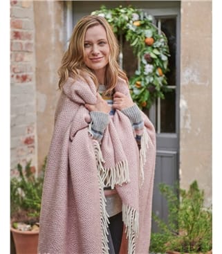 Pure Wool Beehive Throw