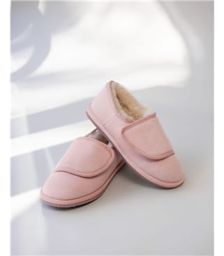 Womens Velcro Full Slipper