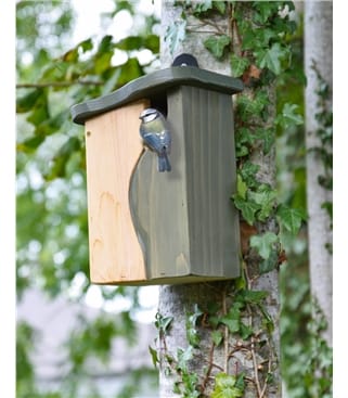 Natural | Curve Cavity Nest Box | WoolOvers UK