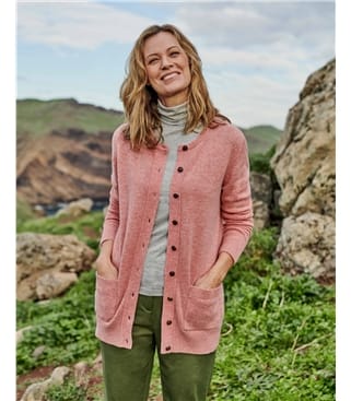 rust coloured cardigans