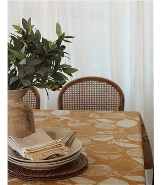 Lemon Marmalade Tablecloth