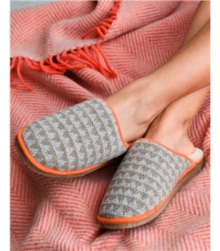 Womens Lambswool & Sheepskin Slippers