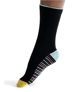 Conall Stripe Bamboo Socks