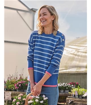 Pull breton à rayures