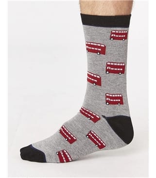 Socken mit Bambusviskose, London