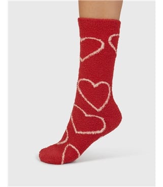 Marjorie Fluffy Bed Socks