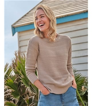 Cotton Textured Jumper