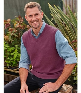 Cashmere and Merino Slipover
