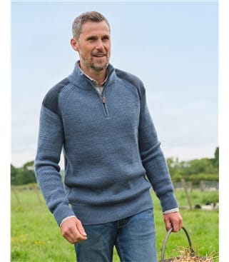 100% Pure Wool Hill Walker Jumper