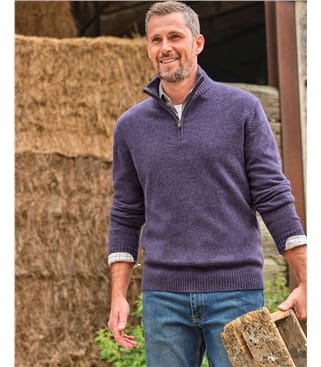 Men s Pure Lambswool Jumpers and Knitwear WoolOvers