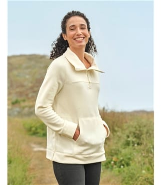 Grasmere Zip Neck Fleece Tunic