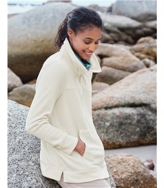 Grasmere Zip Neck Fleece Tunic