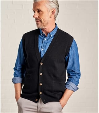 Pure Lambswool Waistcoat