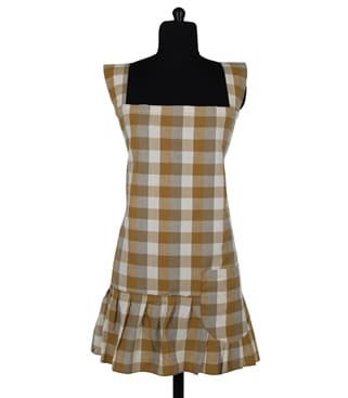 Double Check Pinafore Apron