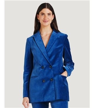 Alleegra Organic Cotton Velvet Jacket