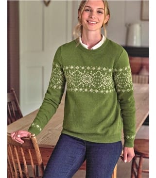 Snowflake Fairisle Jumper