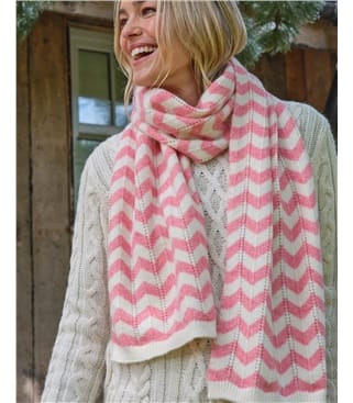 Cosy Chevron Scarf