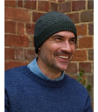 Mens Stitch & Stripe Hat