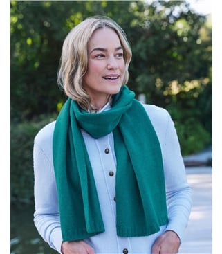 Womens Essential Lambswool Scarf
