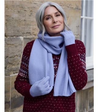 Womens Essential Lambswool Scarf