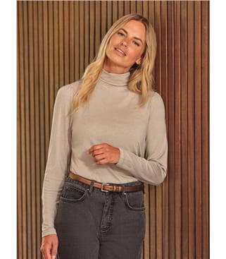 Jersey Turtle Neck