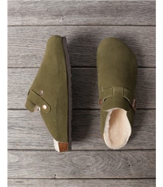 Sheepskin Footbed Slippers