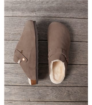 Sheepskin Footbed Slippers
