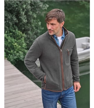 Organic Cotton Full Zip Fleece