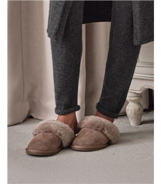 Womens Sheepskin Mule Slipper